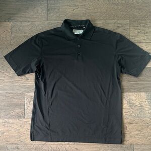 Cutter & Buck CB Dry Tech Black Polo Shirt